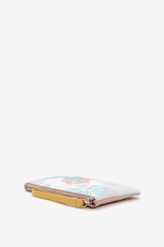 Abbacino Monedero De Mujer En Piel Con Print Floral