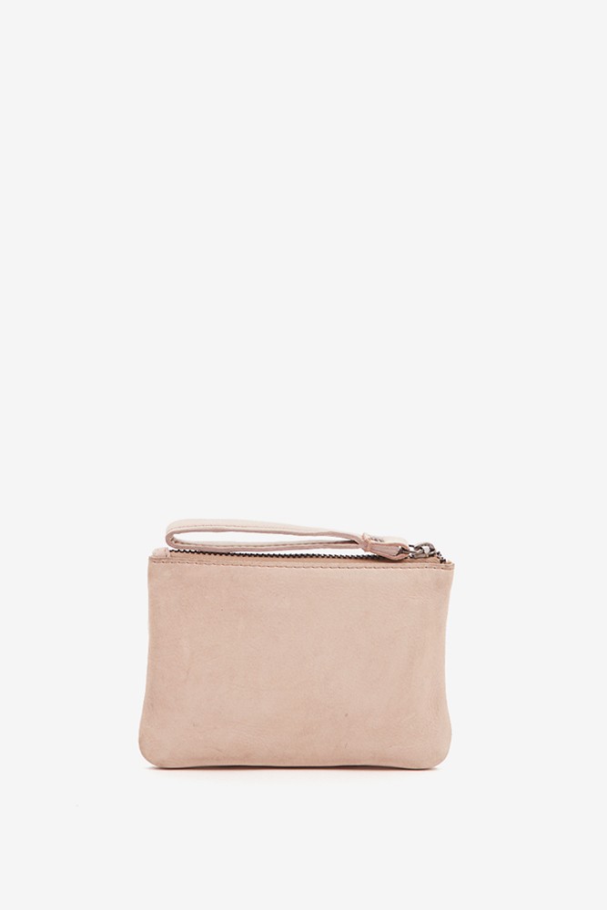 Abbacino Monedero De Mujer En Piel Troquelada Beige