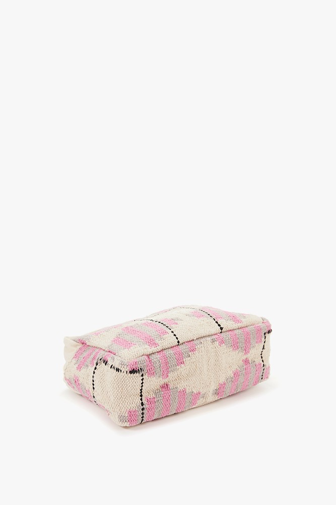 Abbacino Neceser De Mujer De Algodón Con Estampado Lavanda