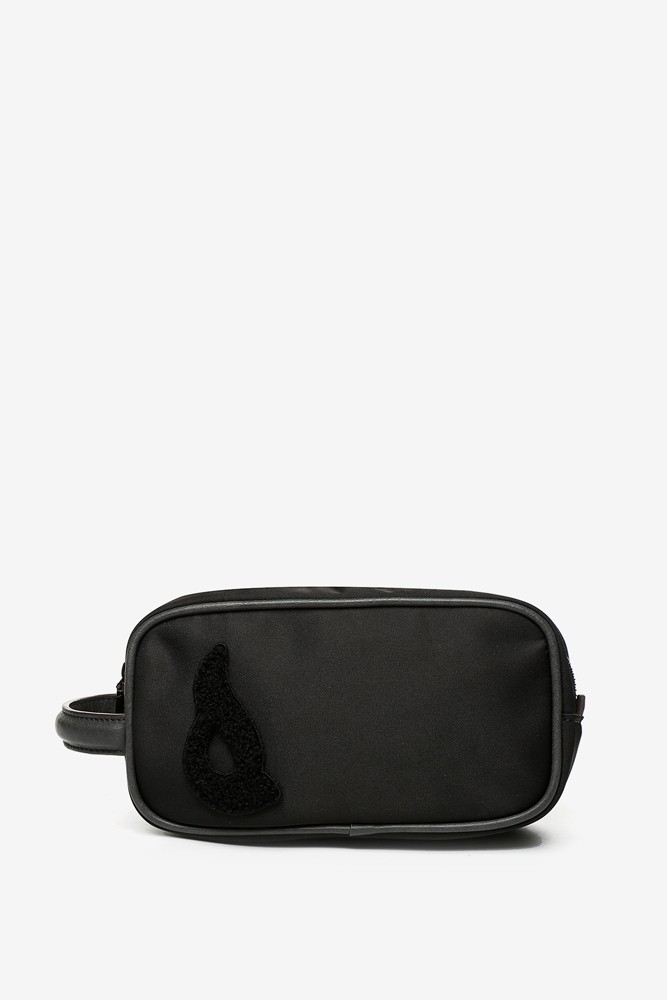 Abbacino Neceser de mujer en materiales reciclados negro