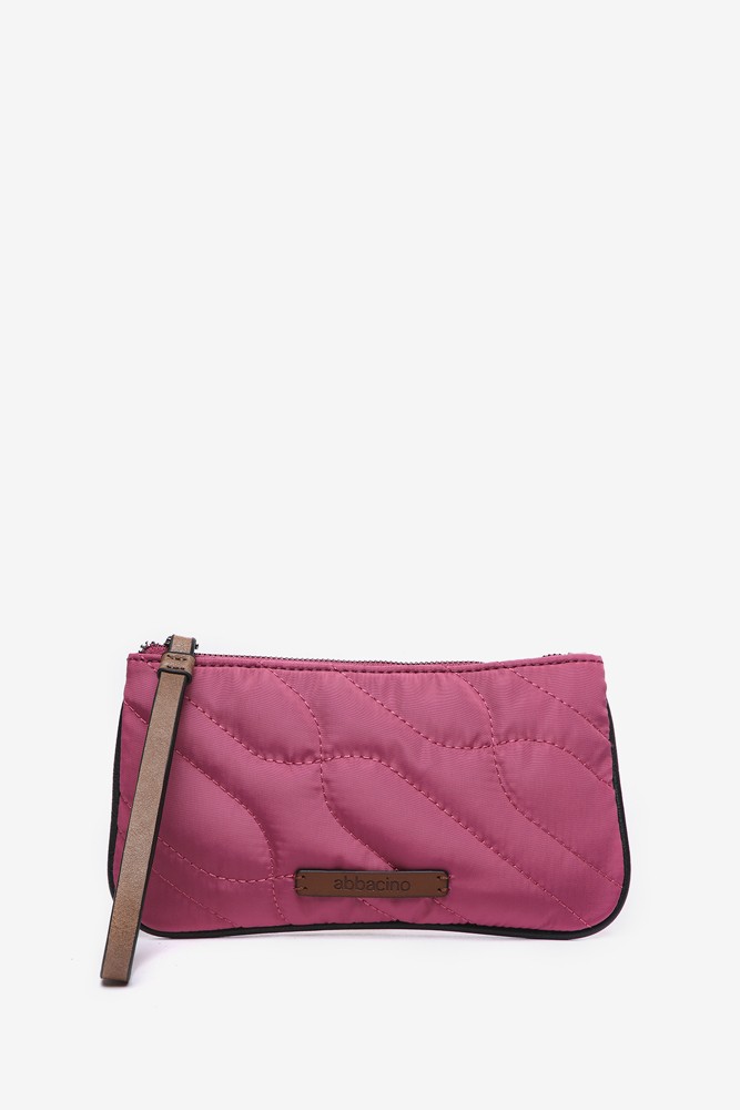 Abbacino Neceser En Materiales Reciclados Y Acolchados Fucsia