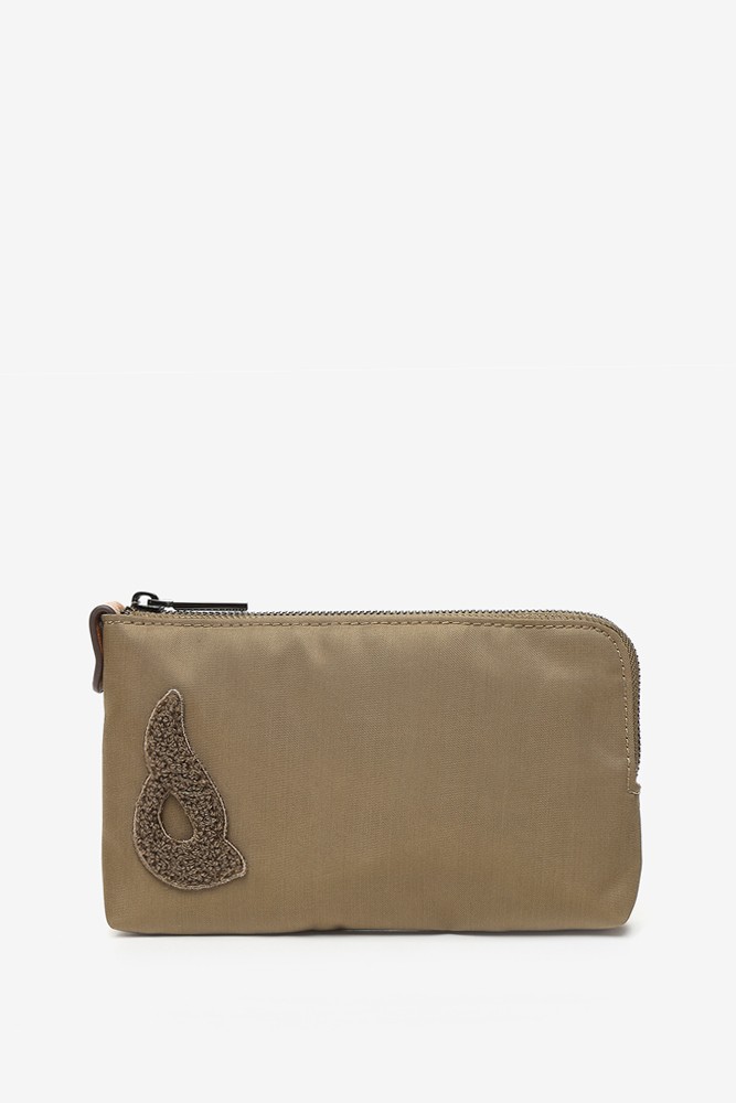 Abbacino Neceser plano de mujer en materiales reciclados camel