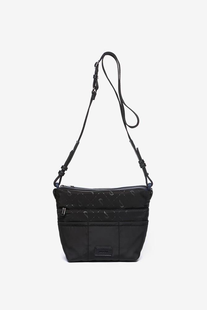 Abbacino Organizador En Materiales Reciclados Negro