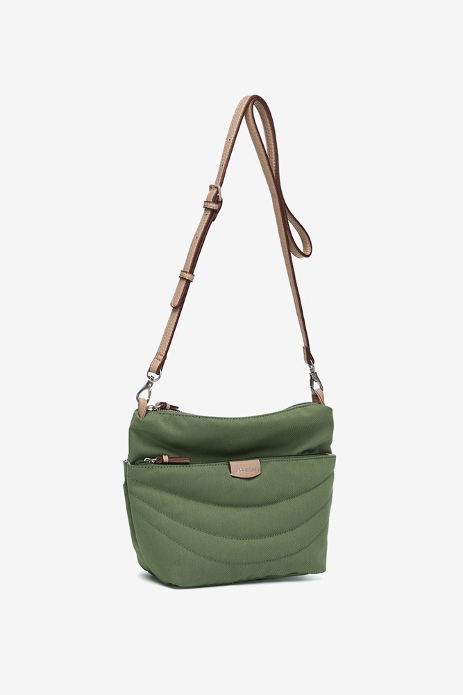 Abbacino Organizador en materiales reciclados verde