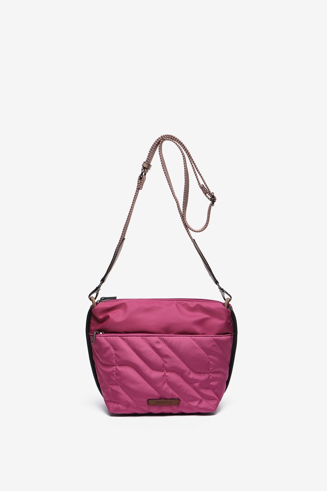 Abbacino Organizador En Materiales Reciclados Y Acolchados Fucsia