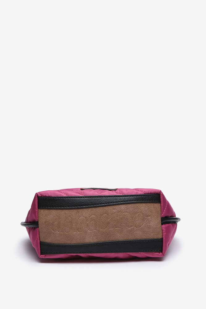 Abbacino Organizador En Materiales Reciclados Y Acolchados Fucsia