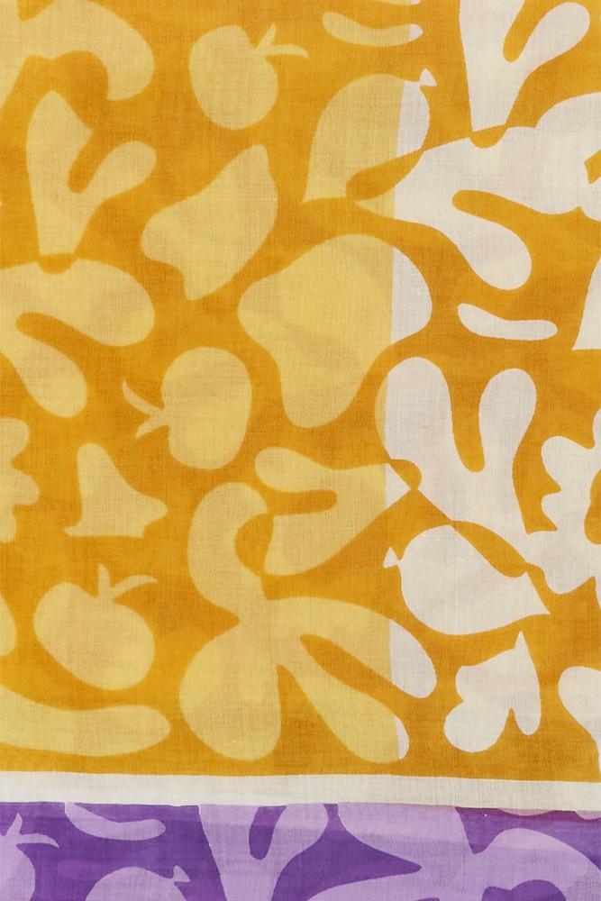 Abbacino Pañuelo De Mujer Con Estampado Animal Print En Amarillo