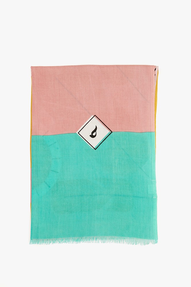 Abbacino Pañuelo De Mujer Con Estampado Floral En Amarillo