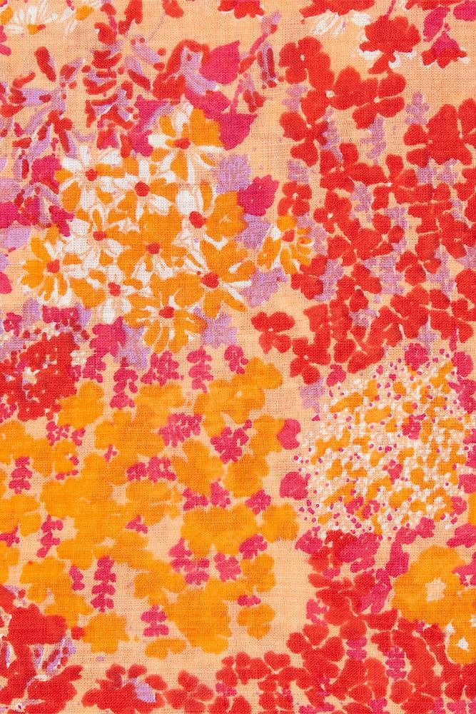 Abbacino Pañuelo De Mujer Con Estampado Floral Mini Rojo