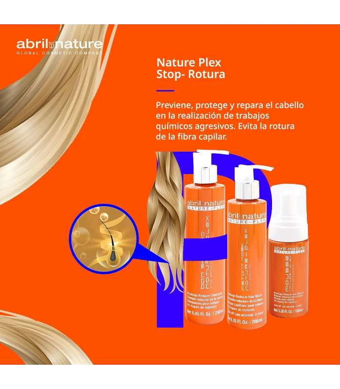 Abril Et Nature Champú Nature-Plex Reparación Total Evita La Rotura Del Cabello
