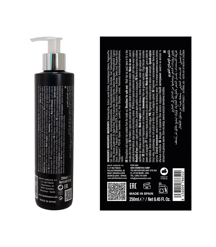 Abril Et Nature Champú Reparador Molecular Therapy Hidrata Y Fortalece La Fibra Capilar