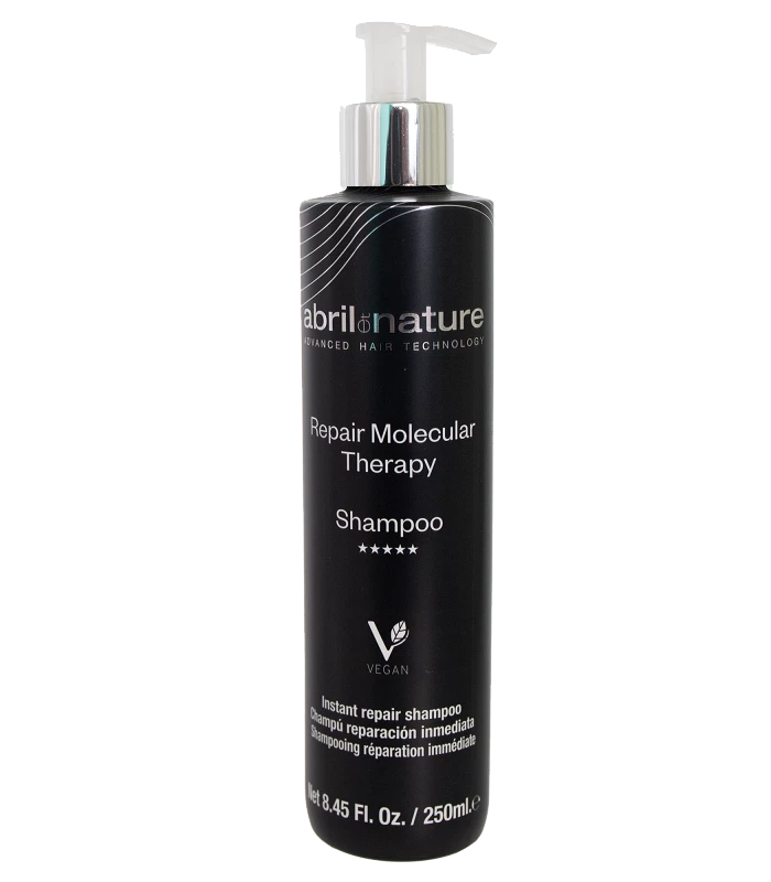 Abril et nature Champú reparador Molecular Therapy hidrata y fortalece la fibra capilar