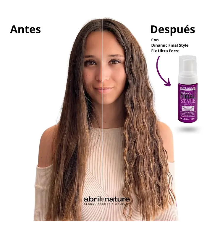 Abril Et Nature Espuma Para Peinados Creativos Extrafuerte