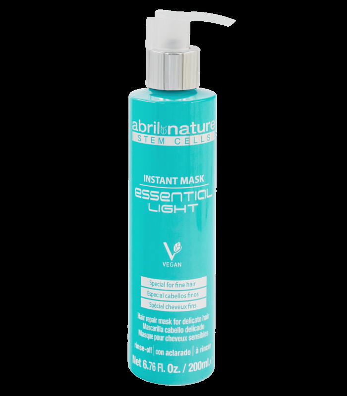 Abril et nature Mascarilla Fortalecedora Essential Light para cabellos finos y/o cubiertos con gorros