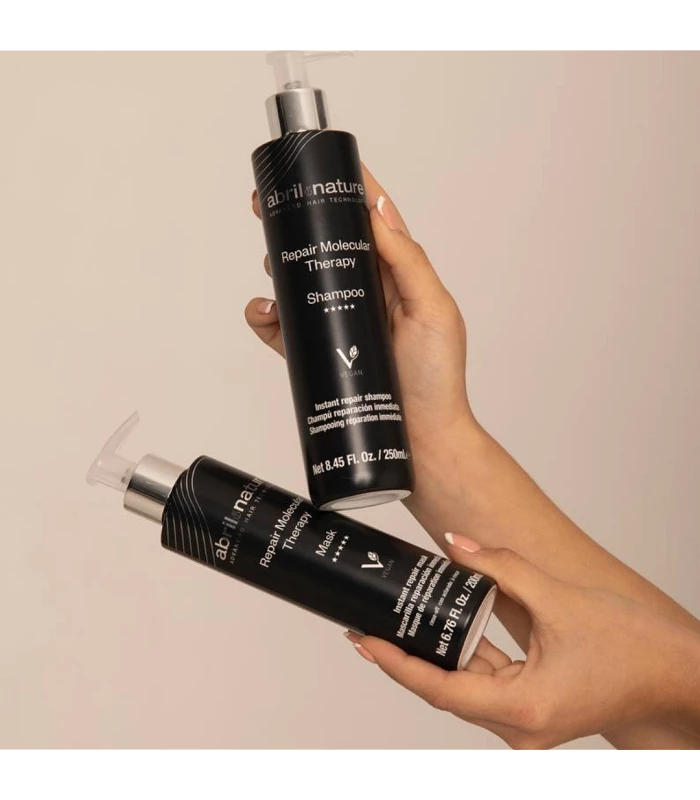 Abril Et Nature Mini Pack Molecular Therapy Restauración Y Reparación Inmediata Del Cabello