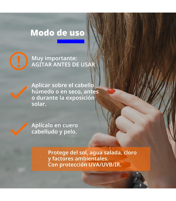 Abril Et Nature Multi-protector 2 Solar Y Térmico Con Plex Para Cabellos Naturales