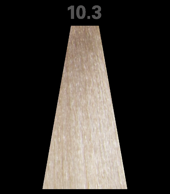 Abril et nature NatureColor Plex. Tinte Permanente sin PPD Nº10.3 Rubio Platino Dorado Neutro