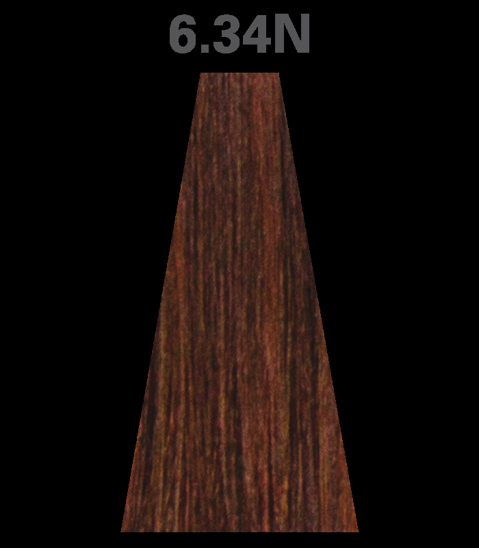 Abril et nature NatureColor Plex. Tinte Permanente sin PPD Nº6.34N Rubio Oscuro Dorado Cobrizo