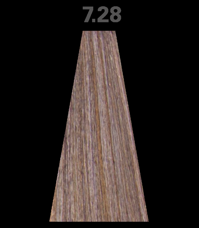 Abril et nature NatureColor Plex. Tinte Permanente sin PPD Nº7.28 Rubio Irisado Azulado