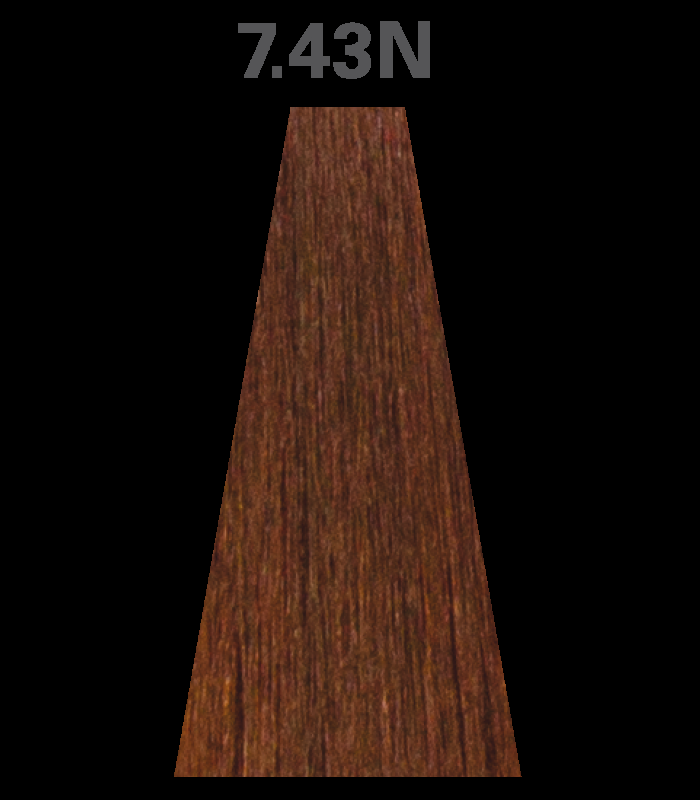 Abril et nature NatureColor Plex. Tinte Permanente sin PPD Nº7.43N Cobre Dorado