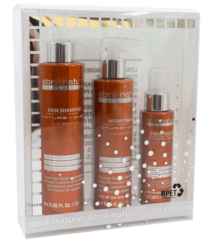 Abril et nature Pack Nature-Plex previene repara y protege el cabello teñido