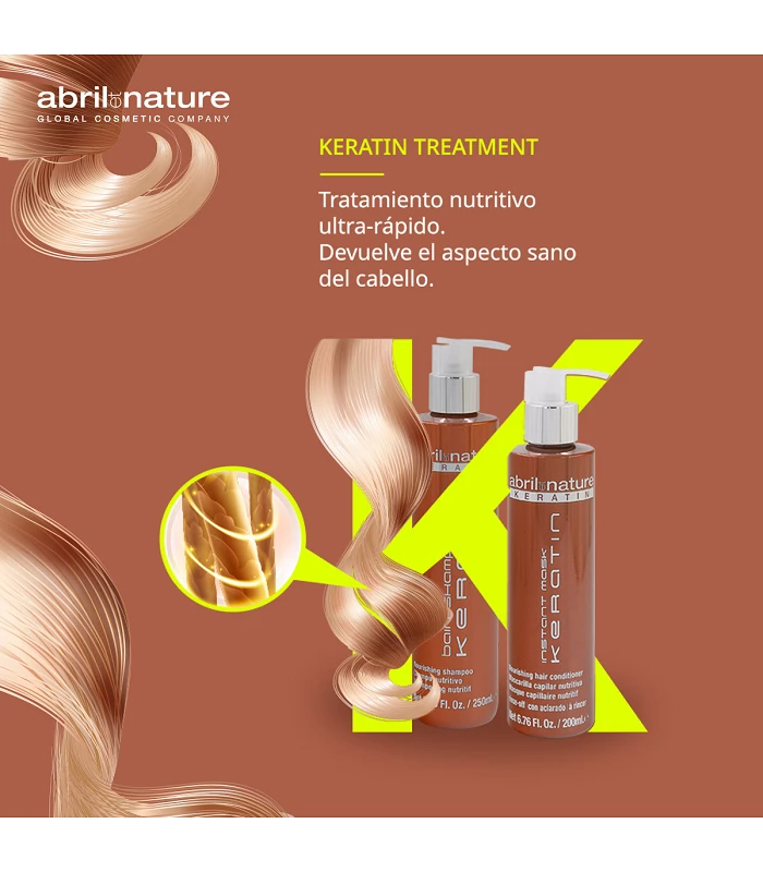 Abril Et Nature Sérum Keratin Nutritivo E Intensivo Con Queratina Ultra Rapida