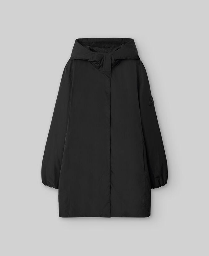 Adolfo Dominguez Abrigo Acolchado Con Capucha Mujer