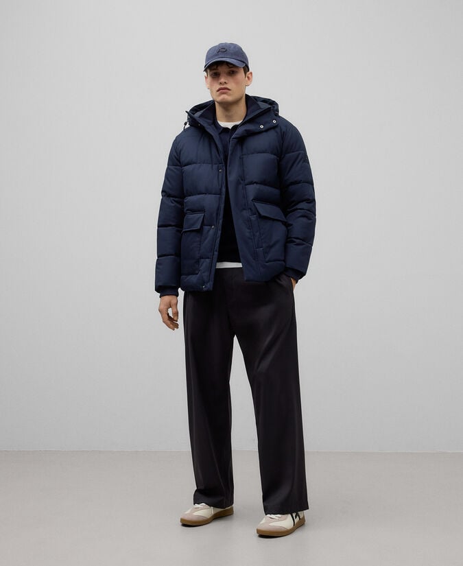 Adolfo dominguez Abrigo corto acolchado hombre