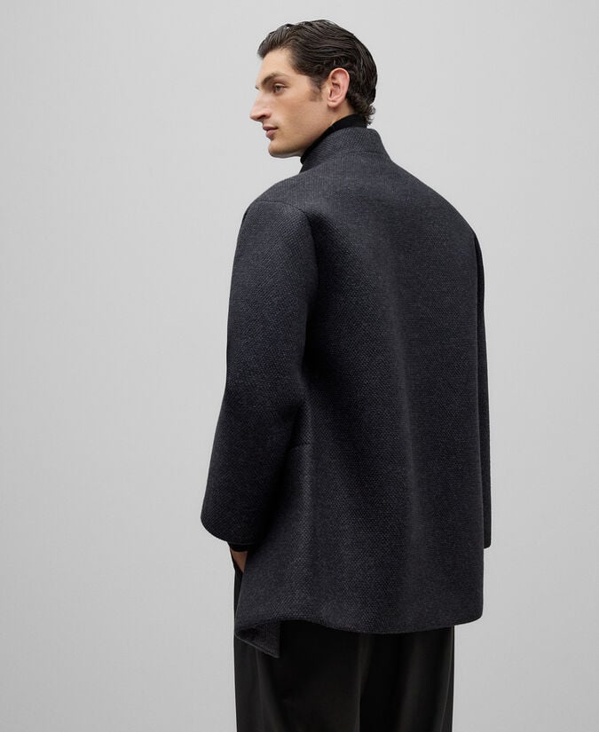 Adolfo Dominguez Abrigo Estructurado Hombre