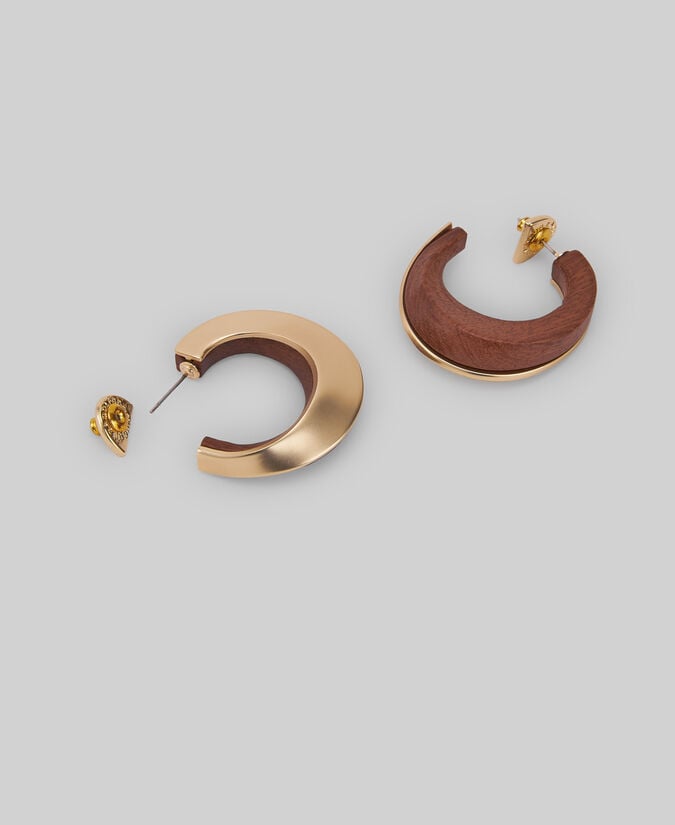 Adolfo Dominguez Aros Madera Y Metal Mujer