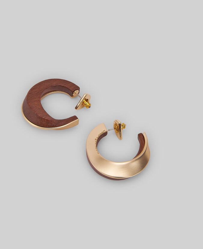 Adolfo dominguez Aros madera y metal mujer