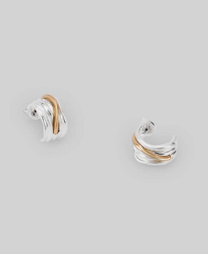 Adolfo dominguez Aros metálicos tubulares mujer