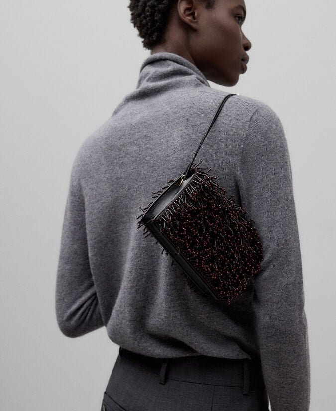 Adolfo Dominguez Bandolera Cóctel Abalorios Mujer