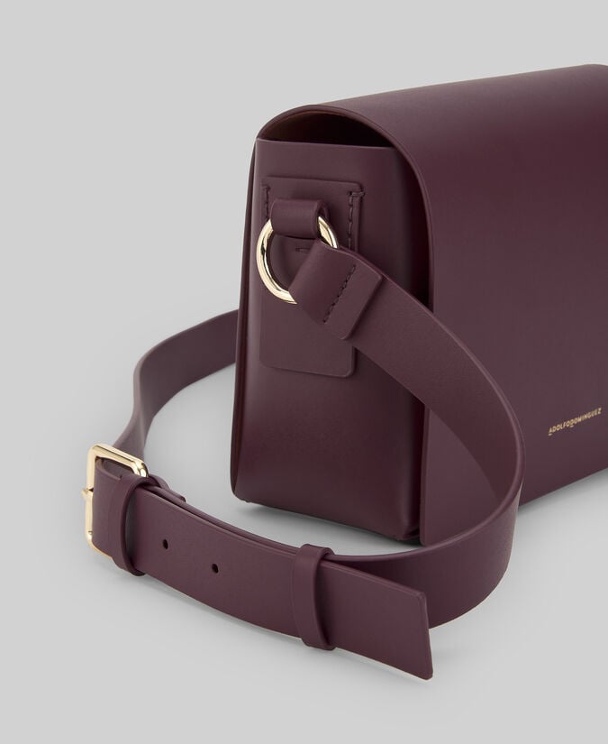 Adolfo Dominguez Bandolera Cuadrada Piel Mujer