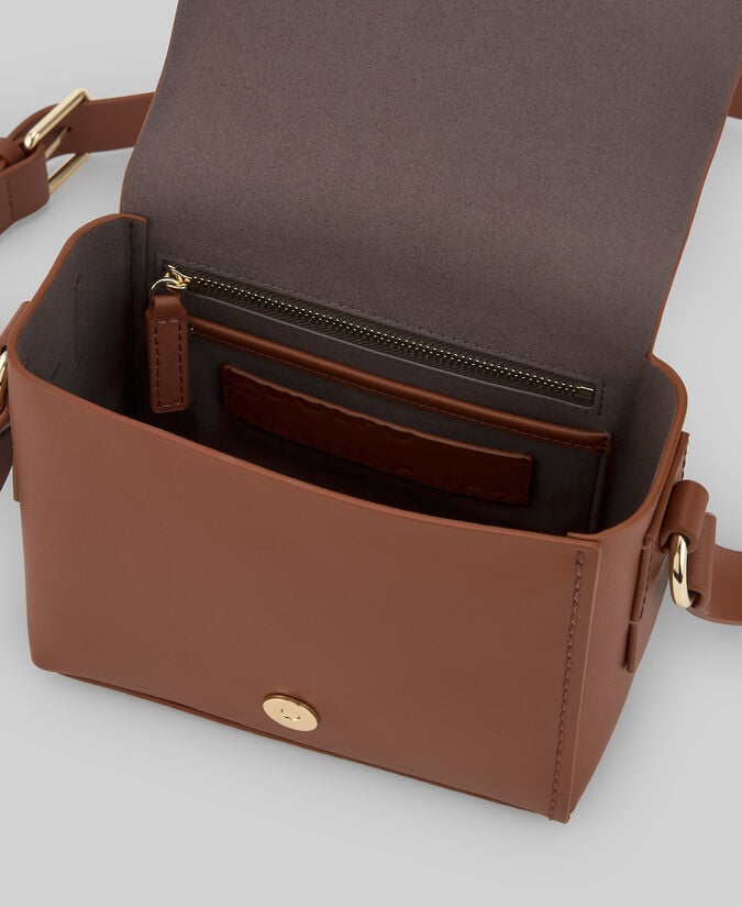 Adolfo Dominguez Bandolera Cuadrada Piel Mujer