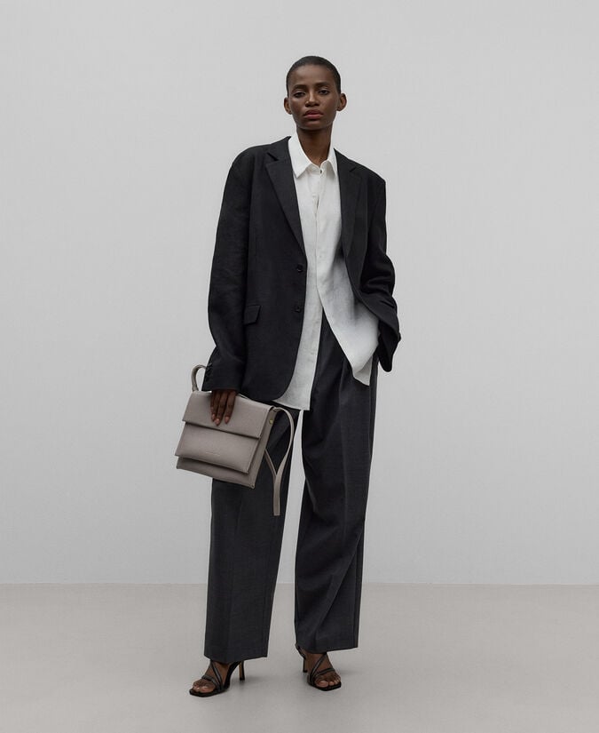 Adolfo Dominguez Bandolera Mediana Solapa Mujer