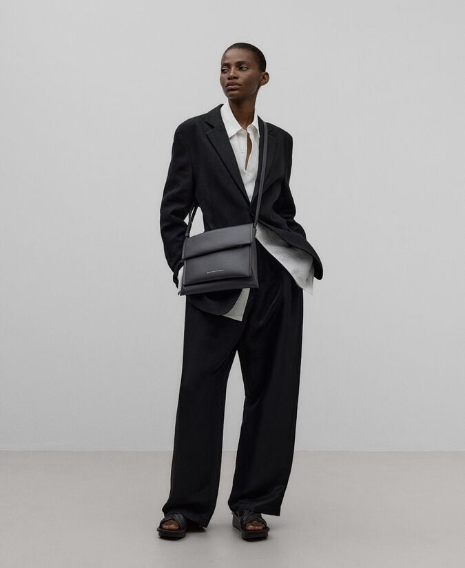 Adolfo Dominguez Bandolera Mediana Solapa Mujer