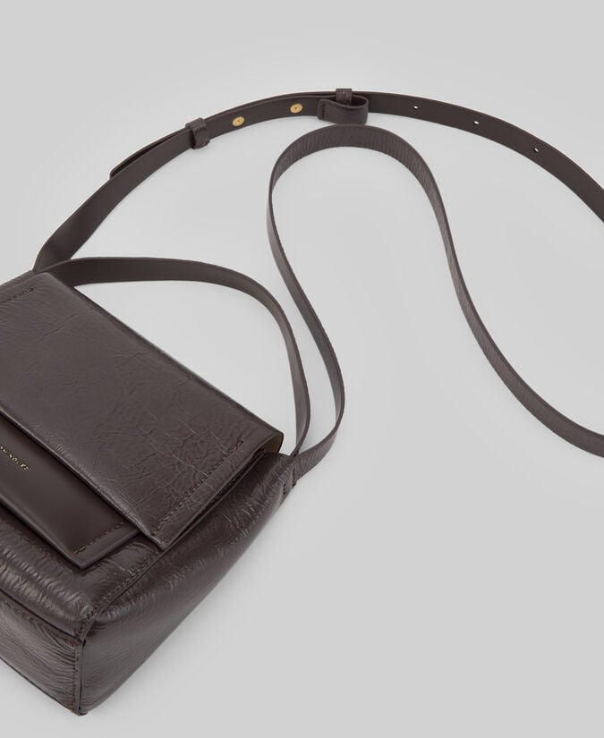 Adolfo Dominguez Bandolera Mini Craquelada Mujer