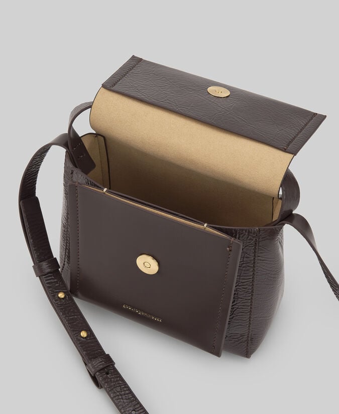 Adolfo Dominguez Bandolera Mini Craquelada Mujer