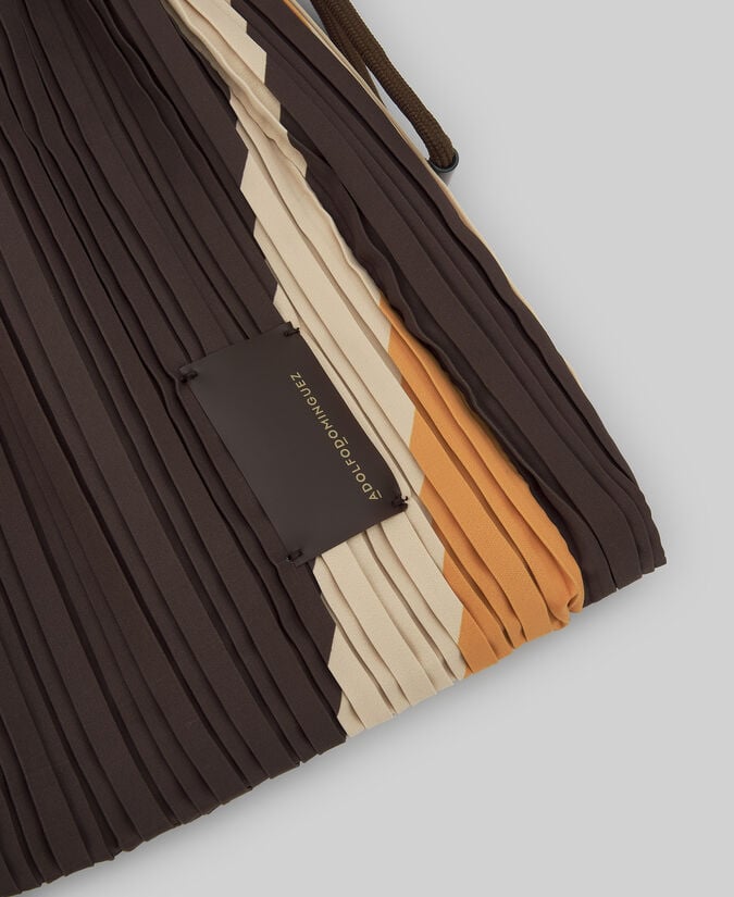 Adolfo Dominguez Bandolera Pequeña Crinkle Mujer