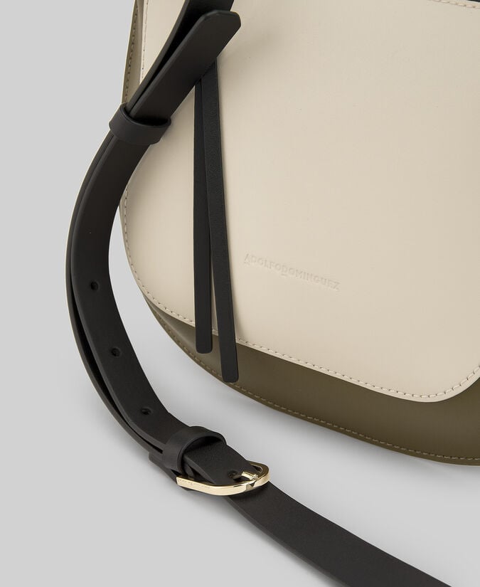 Adolfo Dominguez Bandolera Pequeña Tricolor Dorna