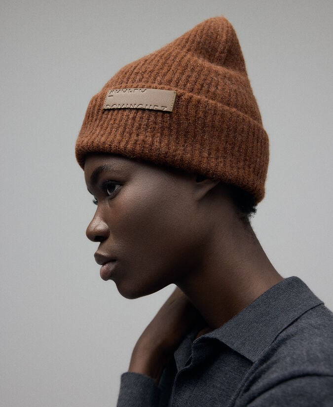 Adolfo Dominguez Beanie Mezcla Mohair Mujer