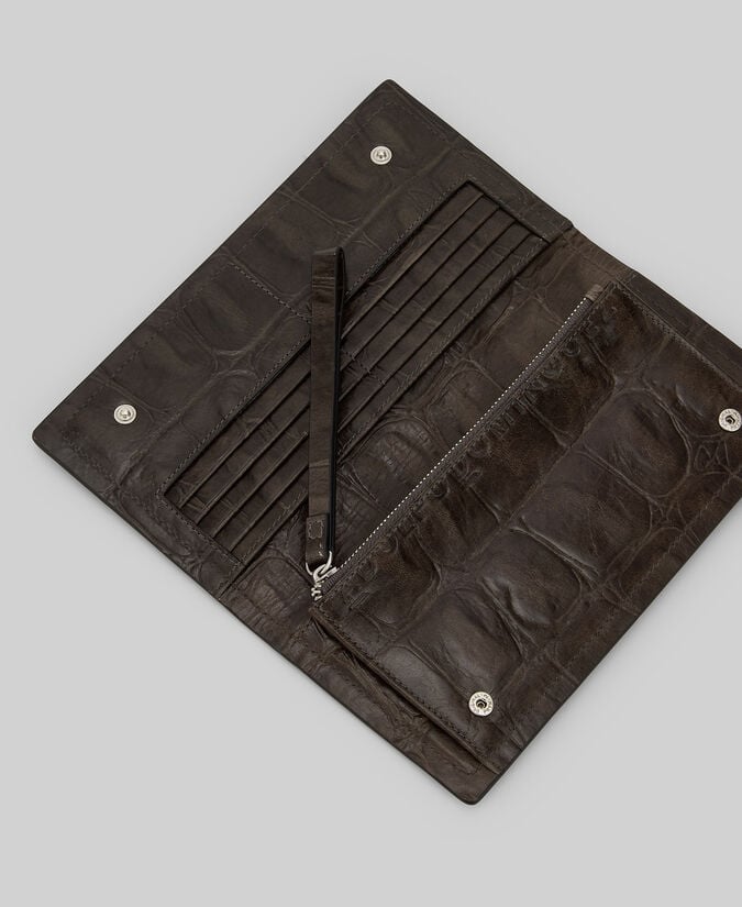 Adolfo Dominguez Billetero Grande Coco Piel Mujer