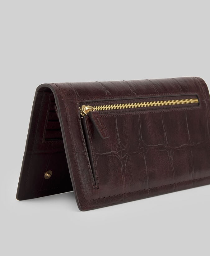 Adolfo dominguez Billetero grande coco piel mujer