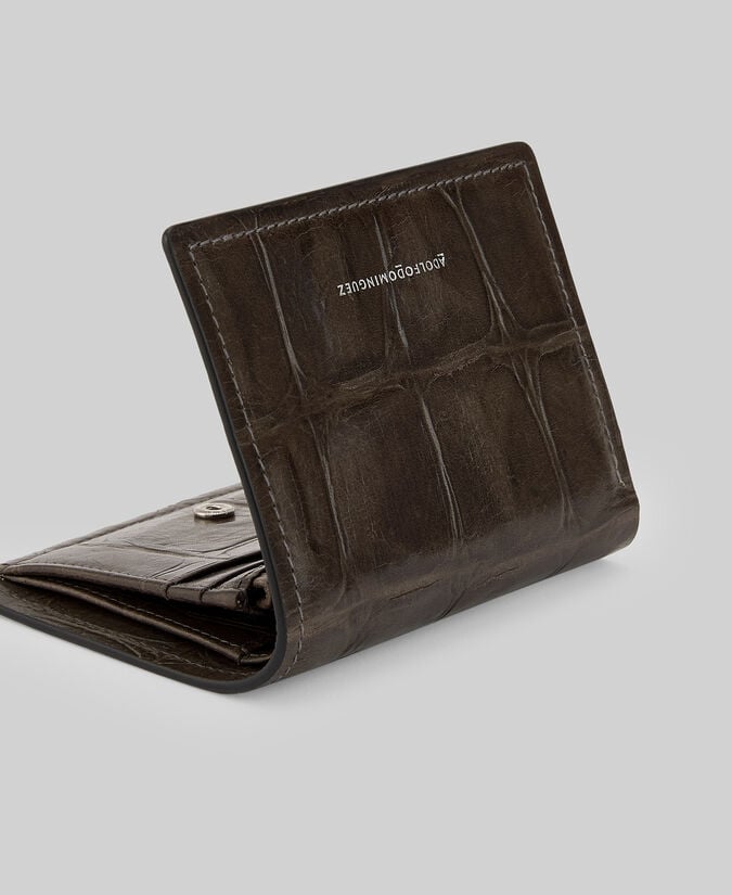 Adolfo dominguez Billetero pequeño coco piel mujer