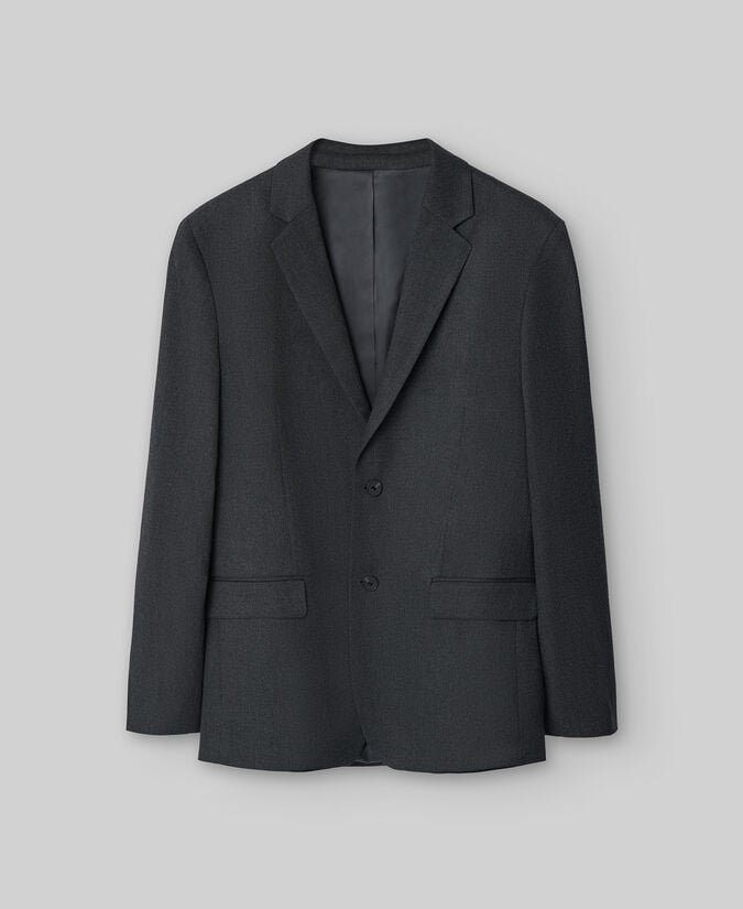 Adolfo Dominguez Blazer Estructurada Gris Hombre