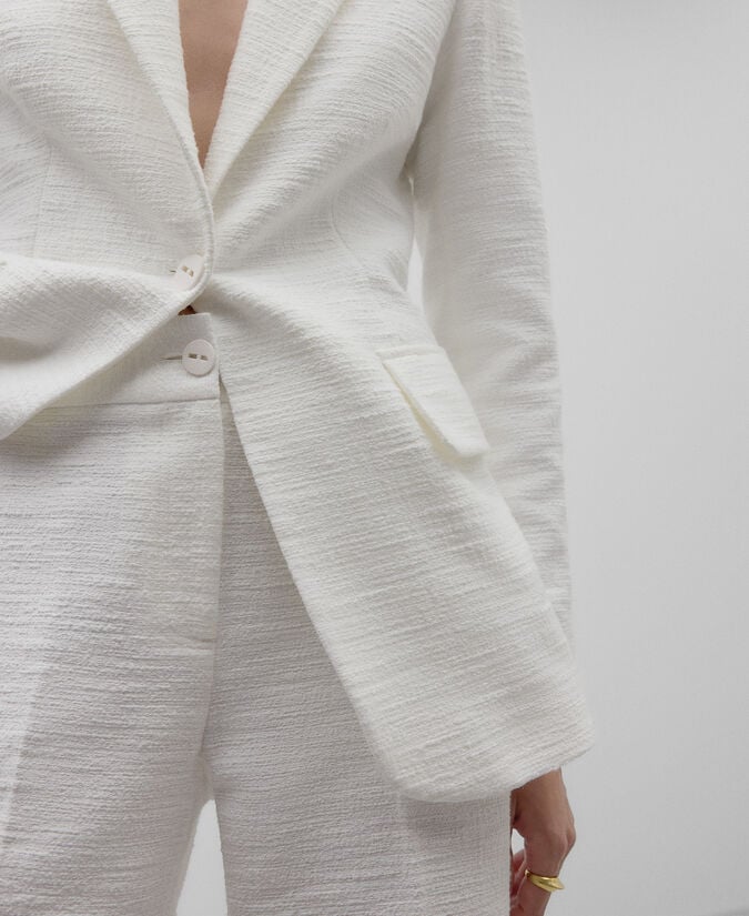 Adolfo Dominguez Blazer Sastre Algodón Mujer