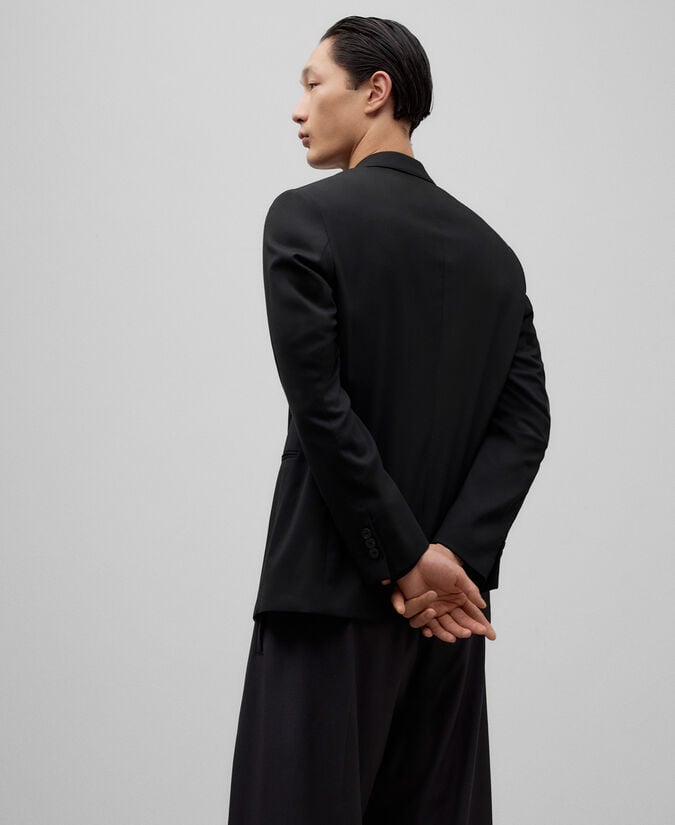 Adolfo Dominguez Blazer Slim Fit Negro Hombre