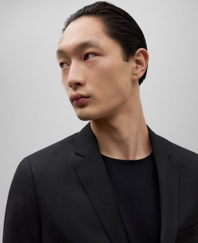 Adolfo Dominguez Blazer Slim Fit Negro Hombre