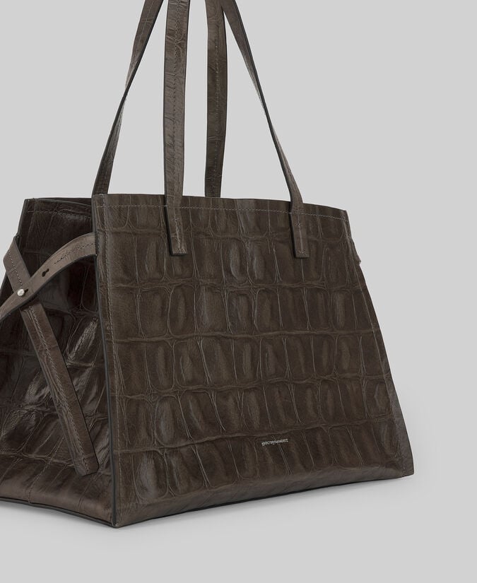 Adolfo Dominguez Bolso Coco Piel Responsable Mujer